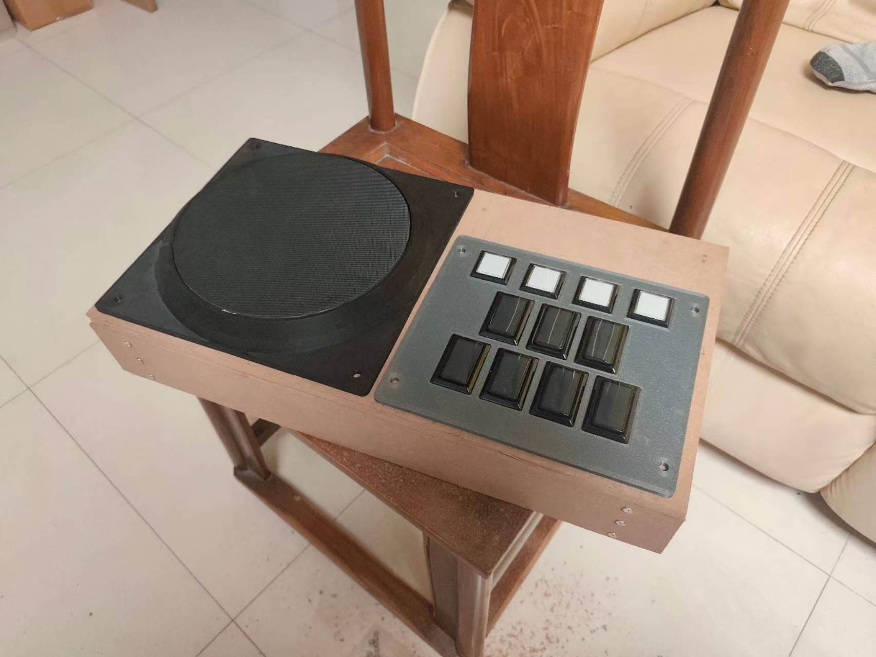 IIDX 控制器组装效果