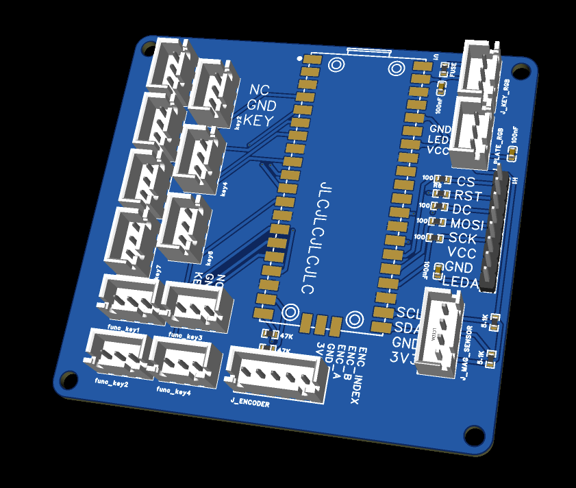 JLC EDA 导出的 PCB 3D 预览